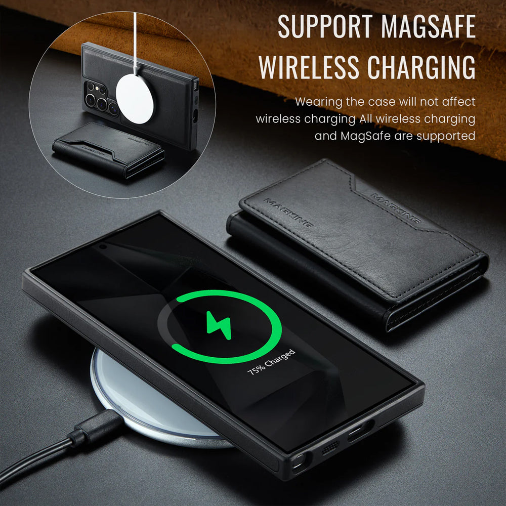 Magsafe Compatible Wallet Case for Samsung Galaxy S26 Ultra