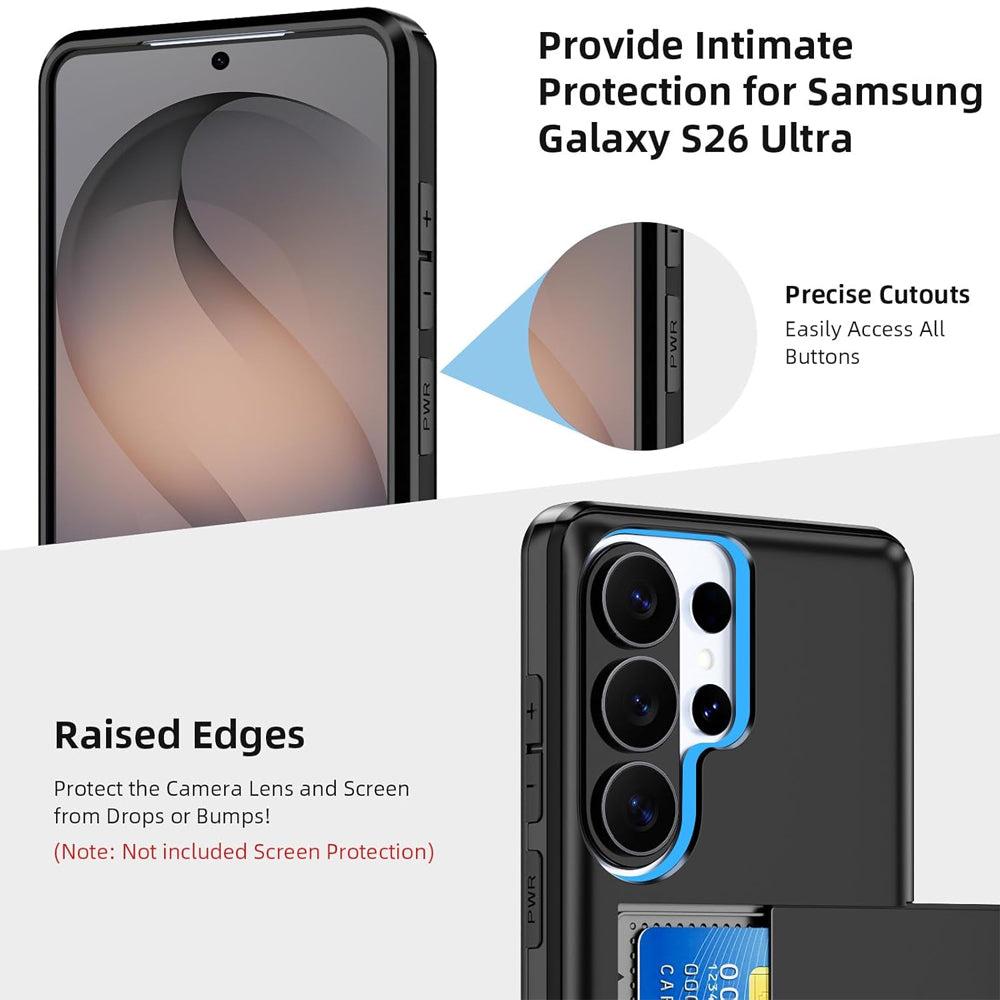 Tough Card Case for Samsung Galaxy S26 Ultra
