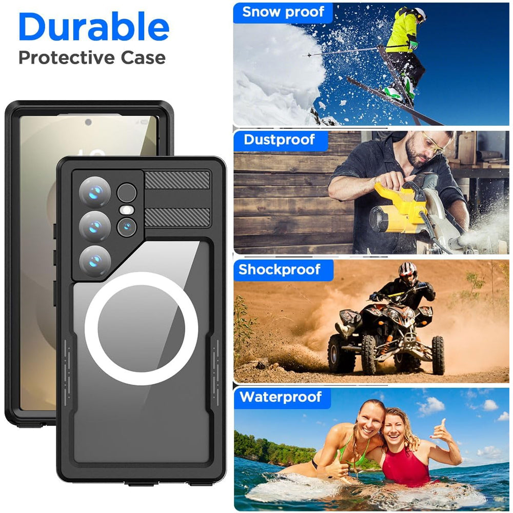 Redpepper Waterproof Magsafe Compatible case for Samsung Galaxy S26 Ultra