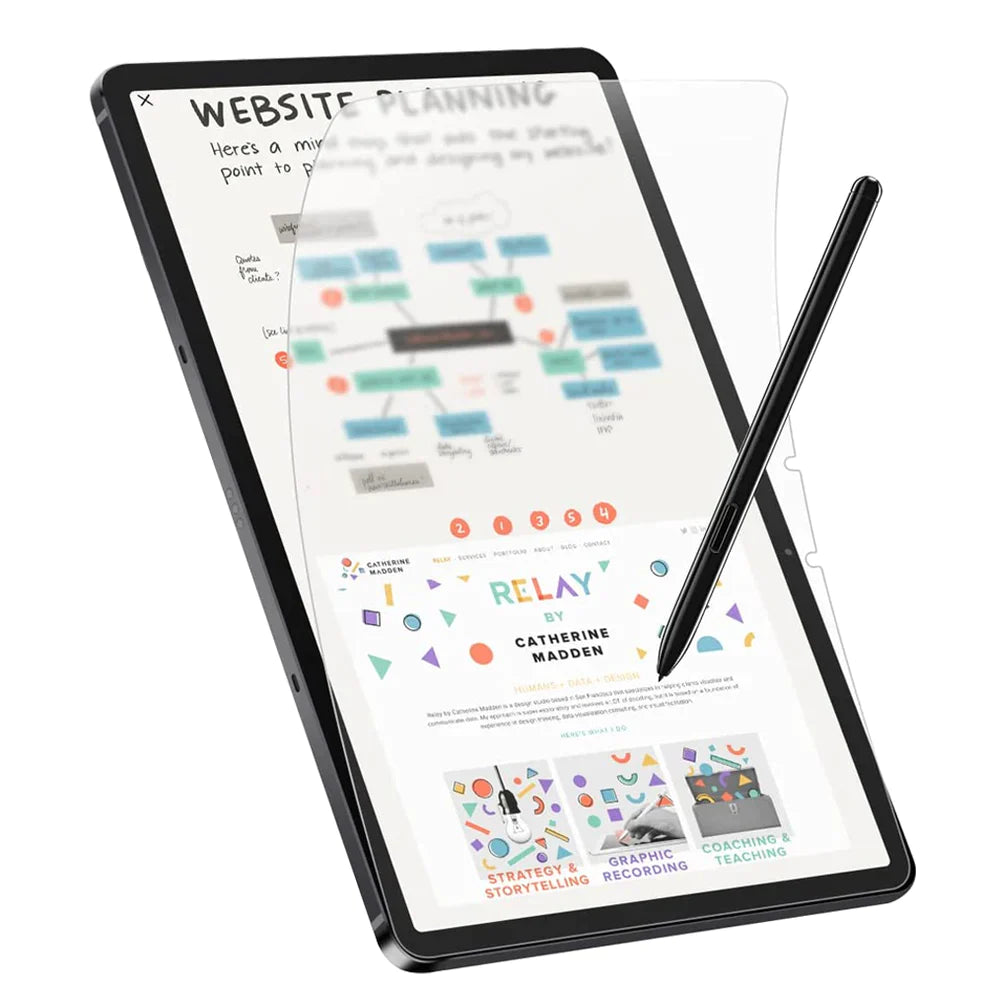 Paper Film Screen Protector for Samsung Galaxy Tab S10 FE (2 pack)