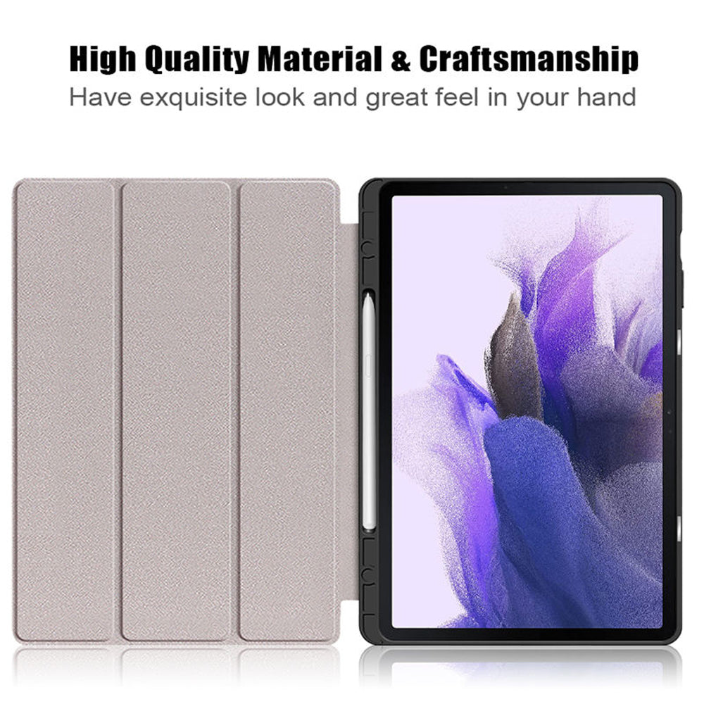 Slim Flip Case Cover for Samsung Galaxy Tab S8 Plus / S7 FE 12.4"