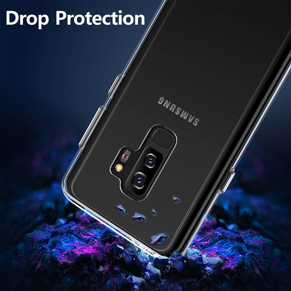 Clear Gel Case for Samsung Galaxy S9 Plus