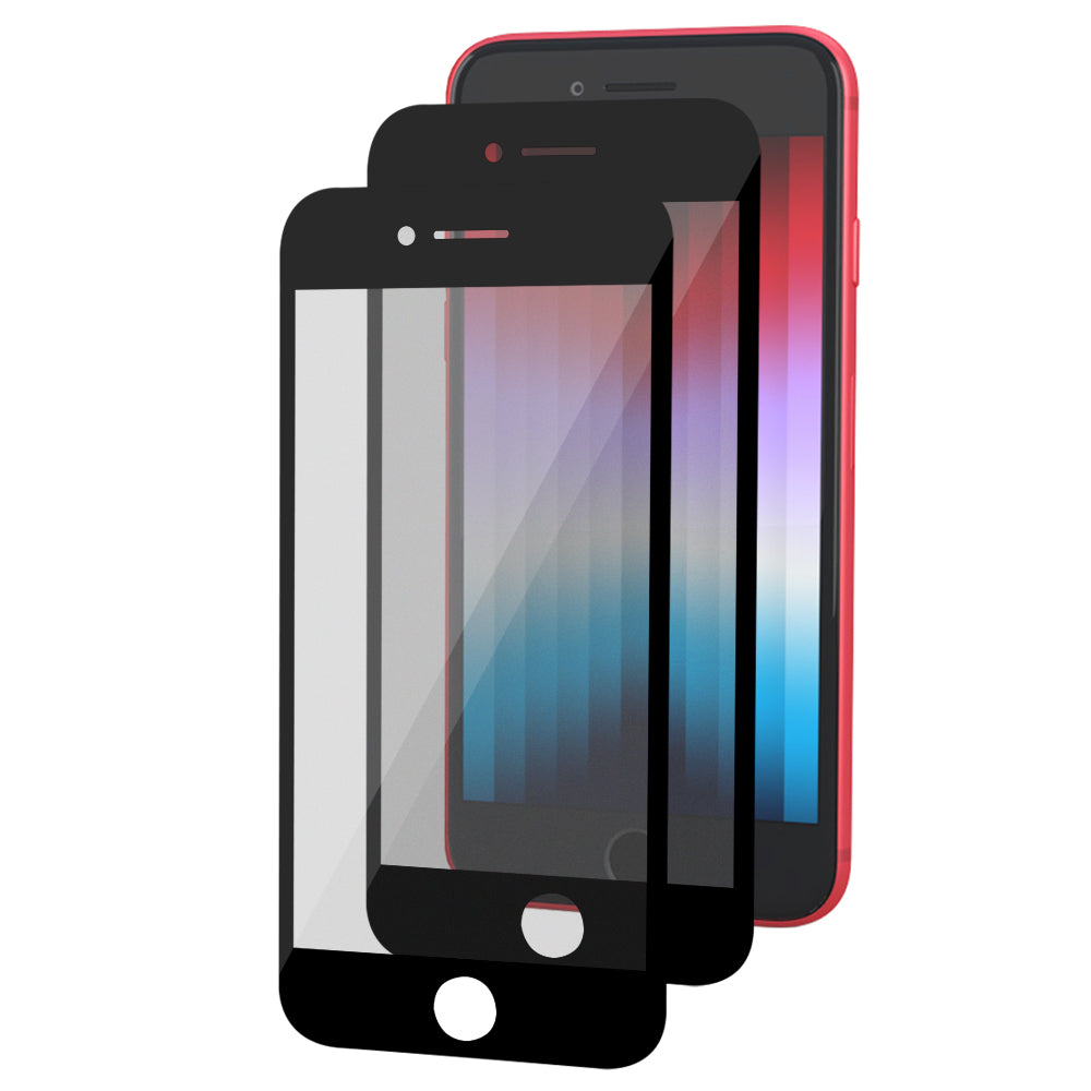 iPhone SE Tempered Glass Screen Protector [2-Pack] with Easy Alignment Frame – Matte Anti-Glare, Premium by SwiftShield