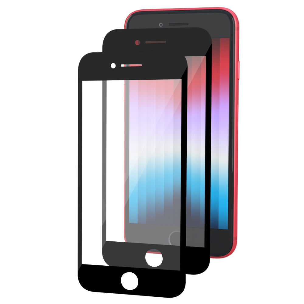 iPhone SE Tempered Glass Screen Protector [2-Pack] with Easy Alignment Frame – Clear, Premium by SwiftShield
