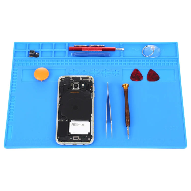 Solder Mat Heat Insulation Silicone Repair Mat (34x24cm)