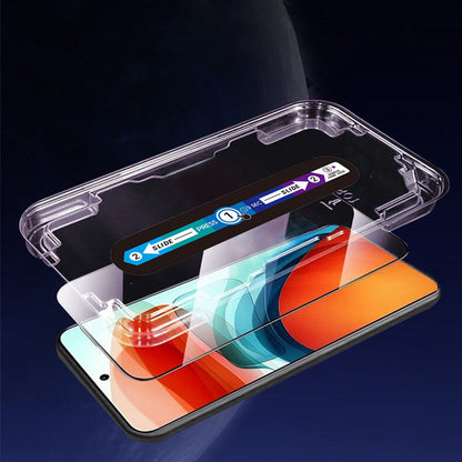 Samsung Galaxy S25 FE Tempered Glass Screen Protector [2-Pack] with Easy Alignment Frame – Clear, Premium by SwiftShield