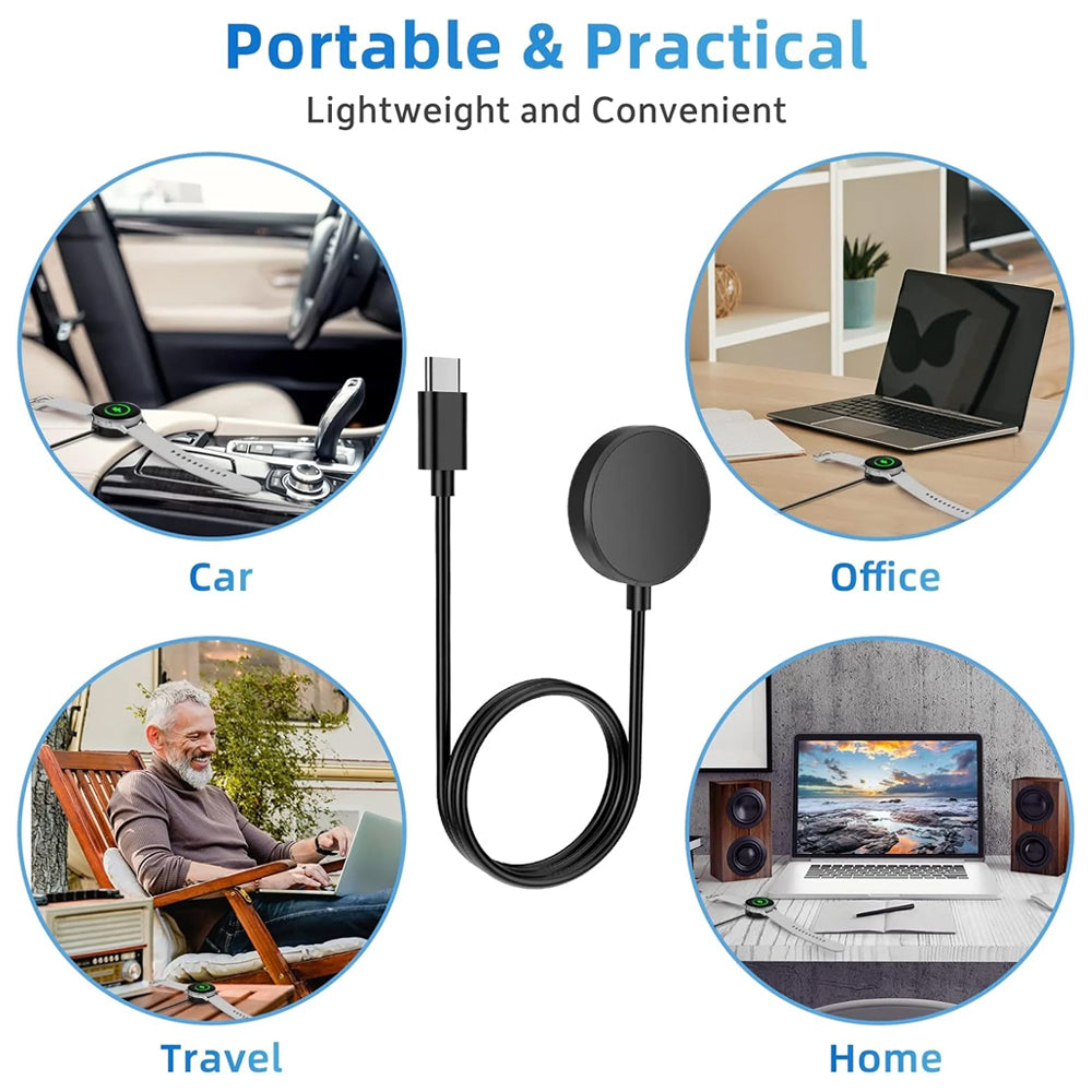 Fast Charger USB-C Dock with Stand Holder for Samsung Galaxy Watch 8