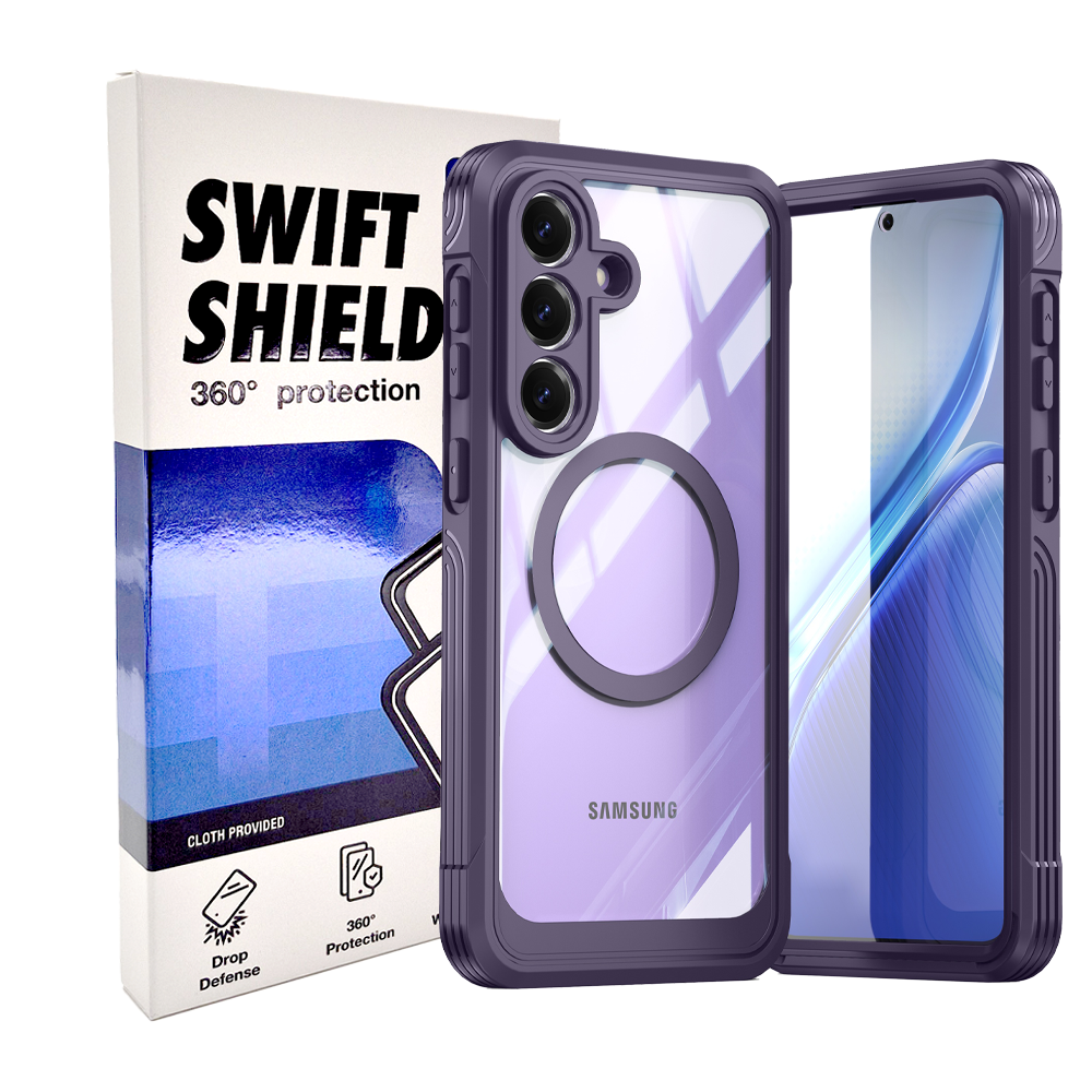 Heavy Duty 360 Magsafe Compatible Protection Case for Samsung Galaxy S26 FE - SwiftShield