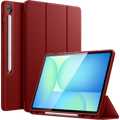 Slim Flip Case With Pen Holder Cover for Samsung Galaxy Tab S10 FE Plus