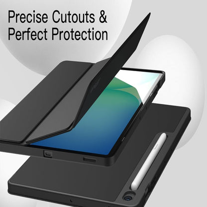 Slim Flip Case With Pen Holder Cover for Samsung Galaxy Tab S10 FE Plus
