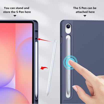 Slim Flip Case with Pen Holder Cover for Samsung Galaxy Tab S10 Lite