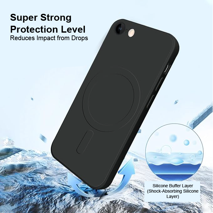 Magsafe Compatible Thin Case for iPhone 8