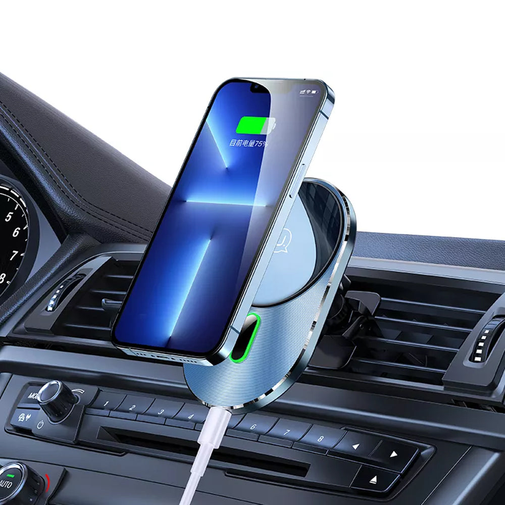 USAMS Magnetic Car Wireless Charging Phone Holder