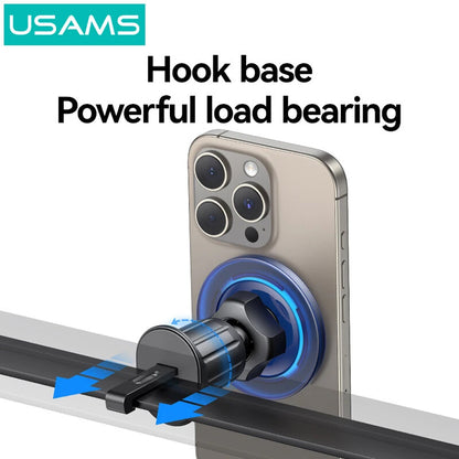 Magsafe Compatible Car Phone Holder Vent Mount 360° Adjustable Strong Grip - USAMS