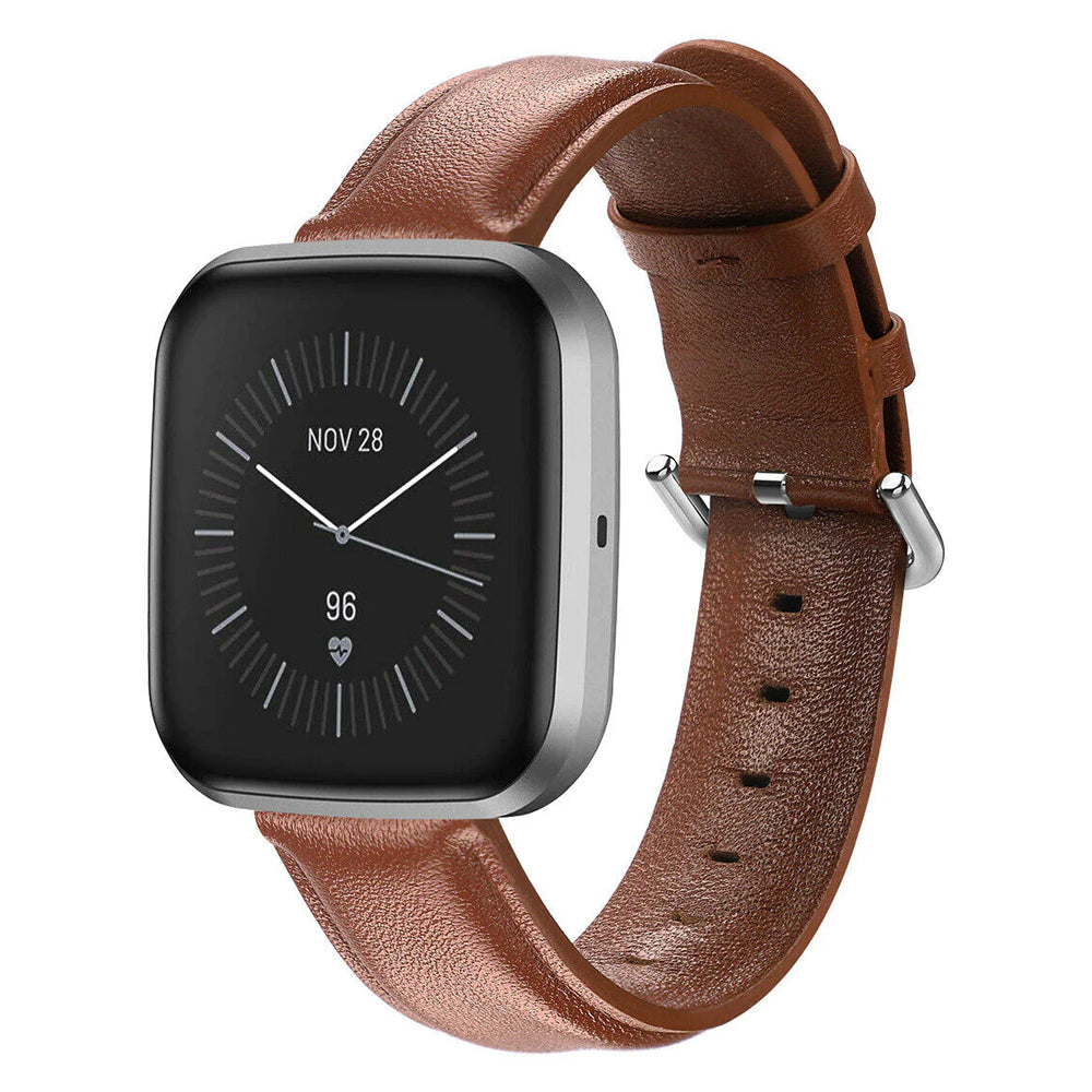 Leather Band for Fitbit Versa 3