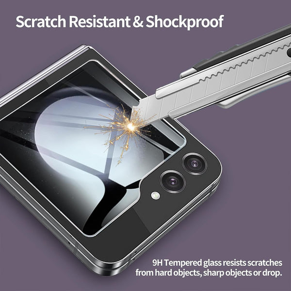 Glass Front Screen Protector for Samsung Galaxy Z Flip 5