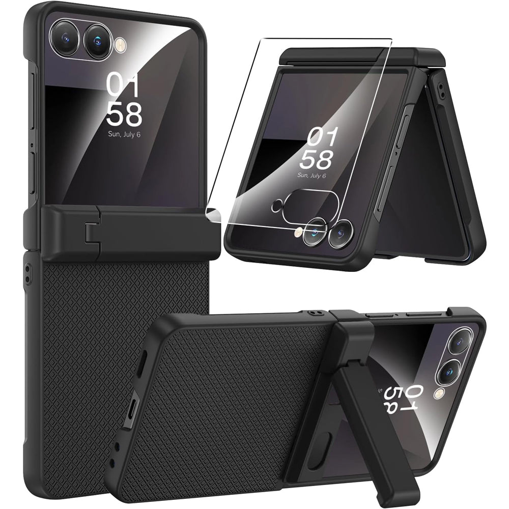 Hinge Protection Kickstand Case for Samsung Galaxy Z Flip 7