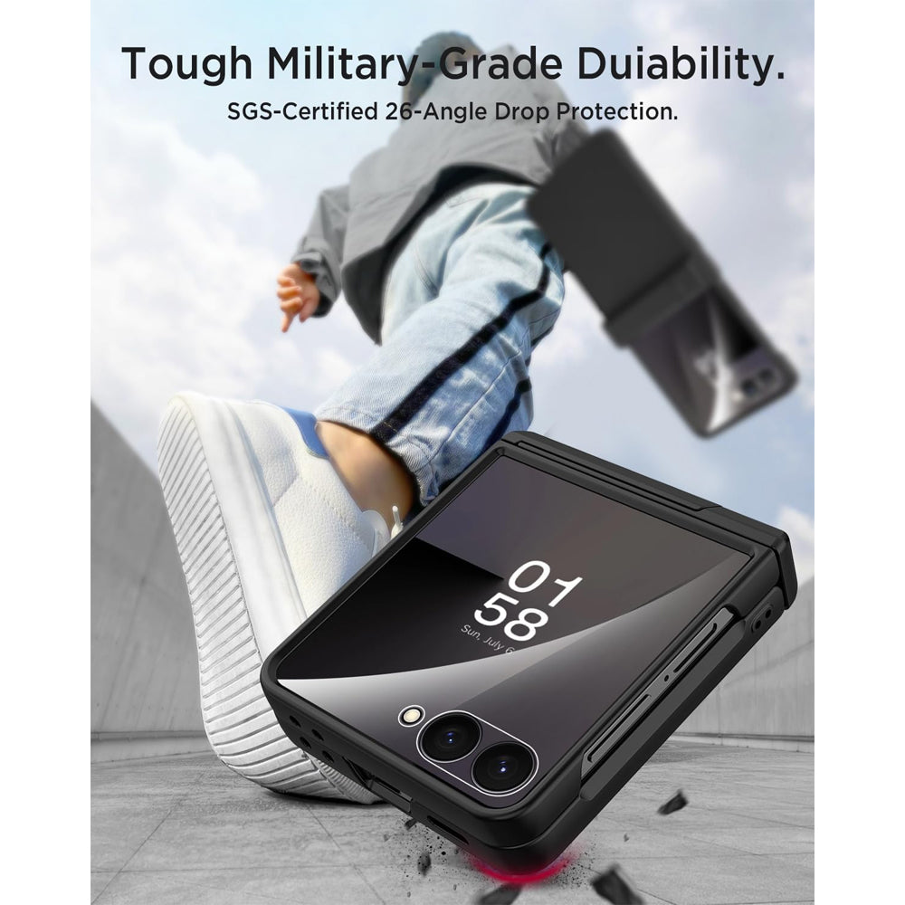 Hinge Protection Kickstand Case for Samsung Galaxy Z Flip 7