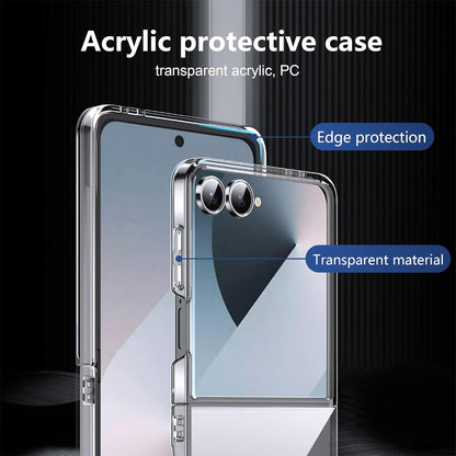 Clear Thin Protection Case for Samsung Galaxy Z Flip 7