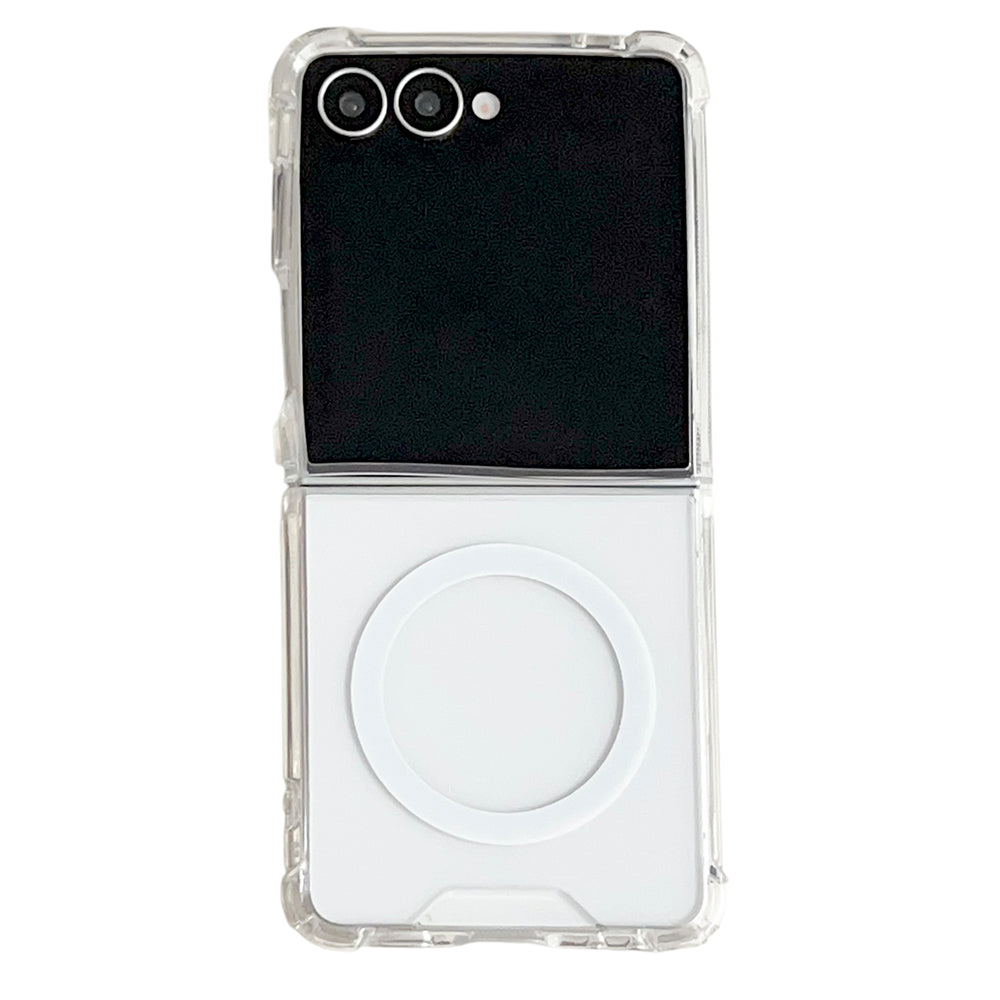 Clear Thin Magsafe Compatible Case for Samsung Galaxy Z Flip 7