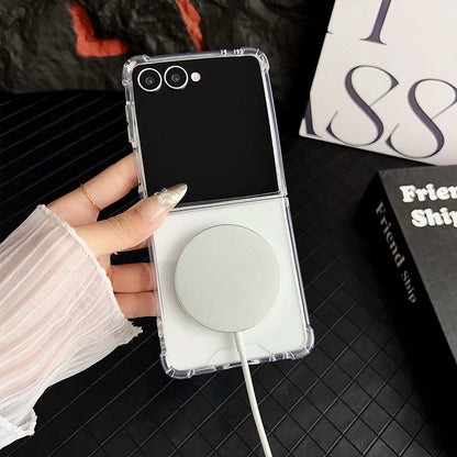 Clear Thin Magsafe Compatible Case for Samsung Galaxy Z Flip 7