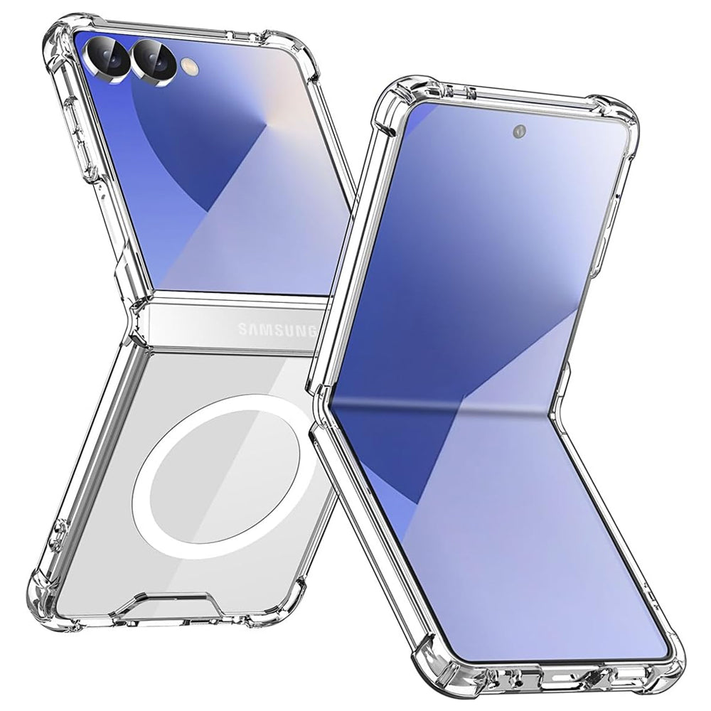 Screen Hugg Clear Thin Magsafe Compatible Case for Samsung Galaxy Z Flip 7 – Screenhug