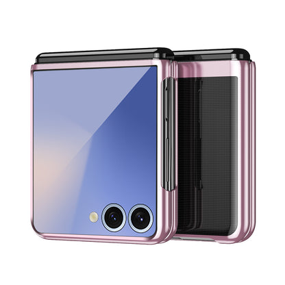Metallic Clear Case for Samsung Galaxy Z Flip 7