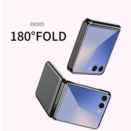 Metallic Clear Case for Samsung Galaxy Z Flip 7