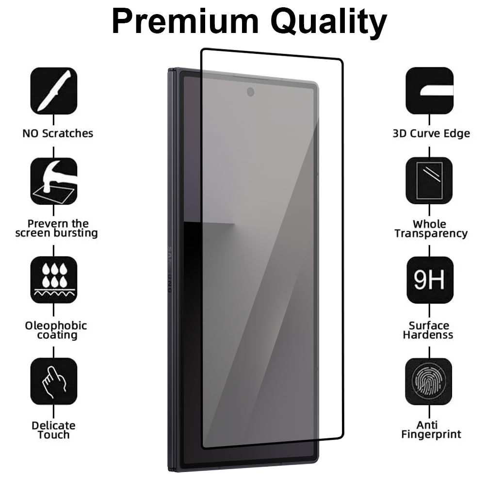 Front Cover Glass Screen Protector for Samsung Galaxy Z Fold 7