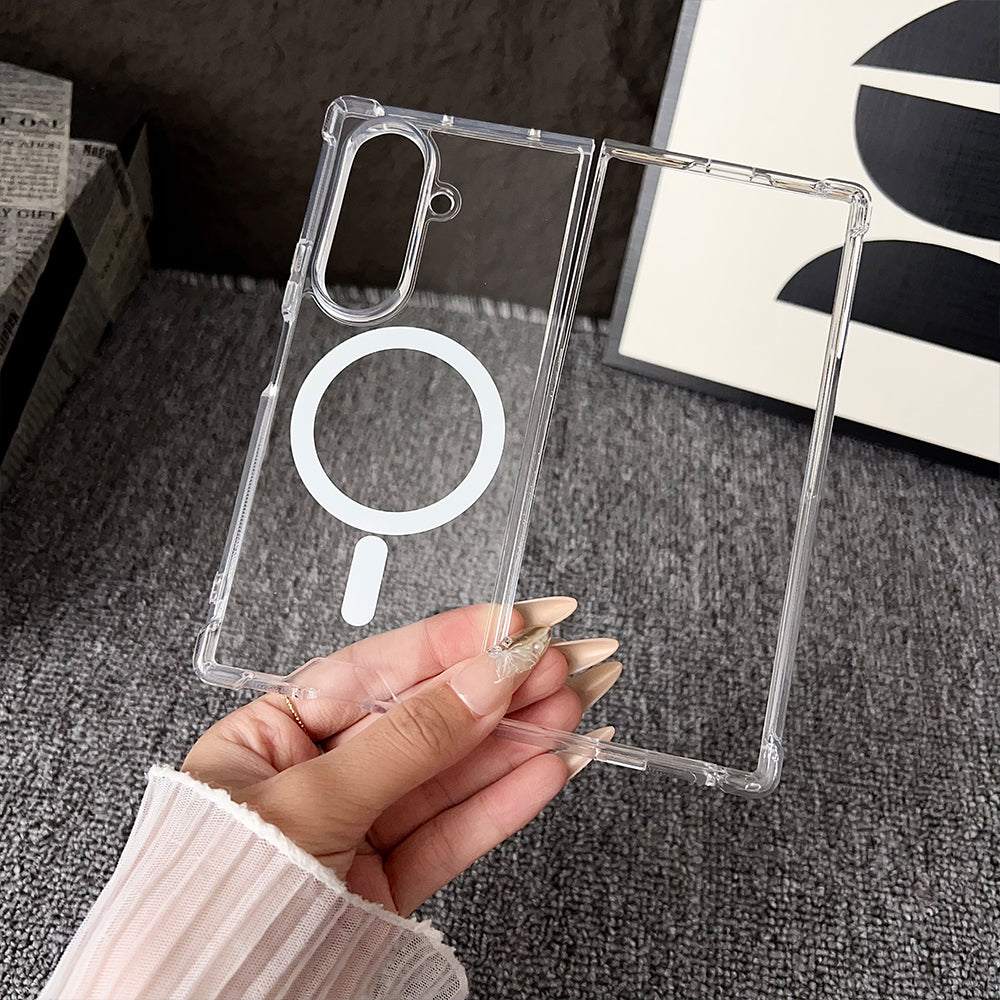 Clear Thin Magsafe Compatible Case for Samsung Galaxy Z Fold 7
