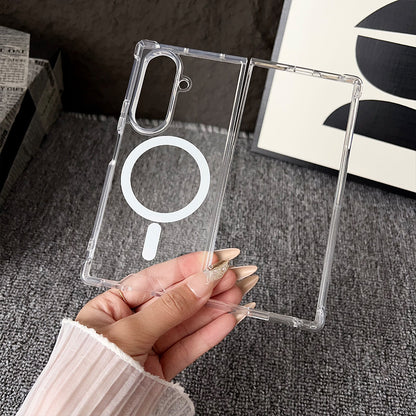 Clear Thin Magsafe Compatible Case for Samsung Galaxy Z Fold 7