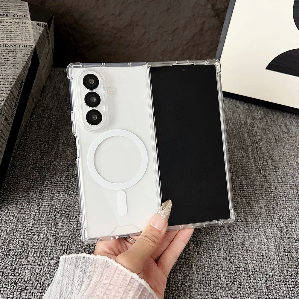 Clear Thin Magsafe Compatible Case for Samsung Galaxy Z Fold 7