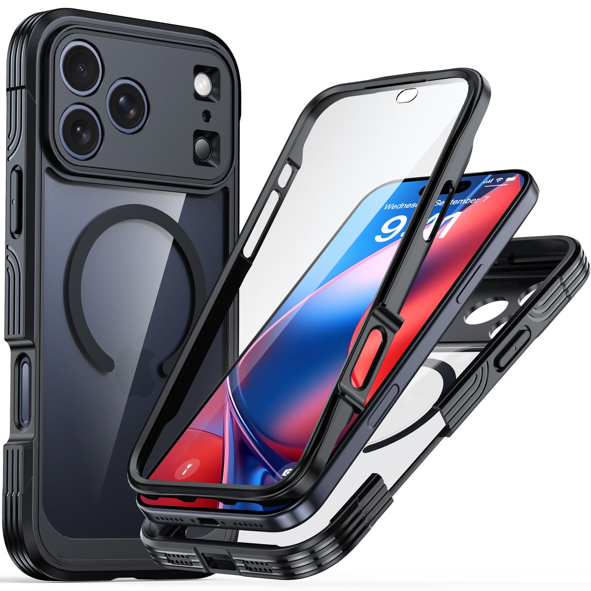 Heavy Duty 360 Magsafe Compatible Case for iPhone 18 Pro