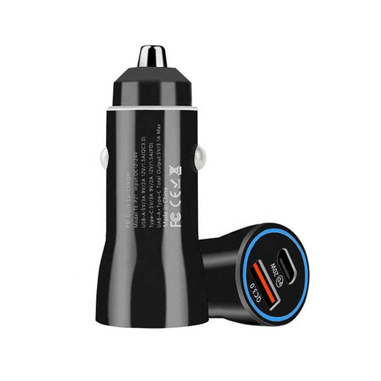 Fast Car charger (USB-A + USB-C port)