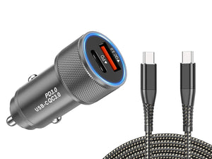 Samsung Fast Car Charger USB-C 18W with USB-C cable