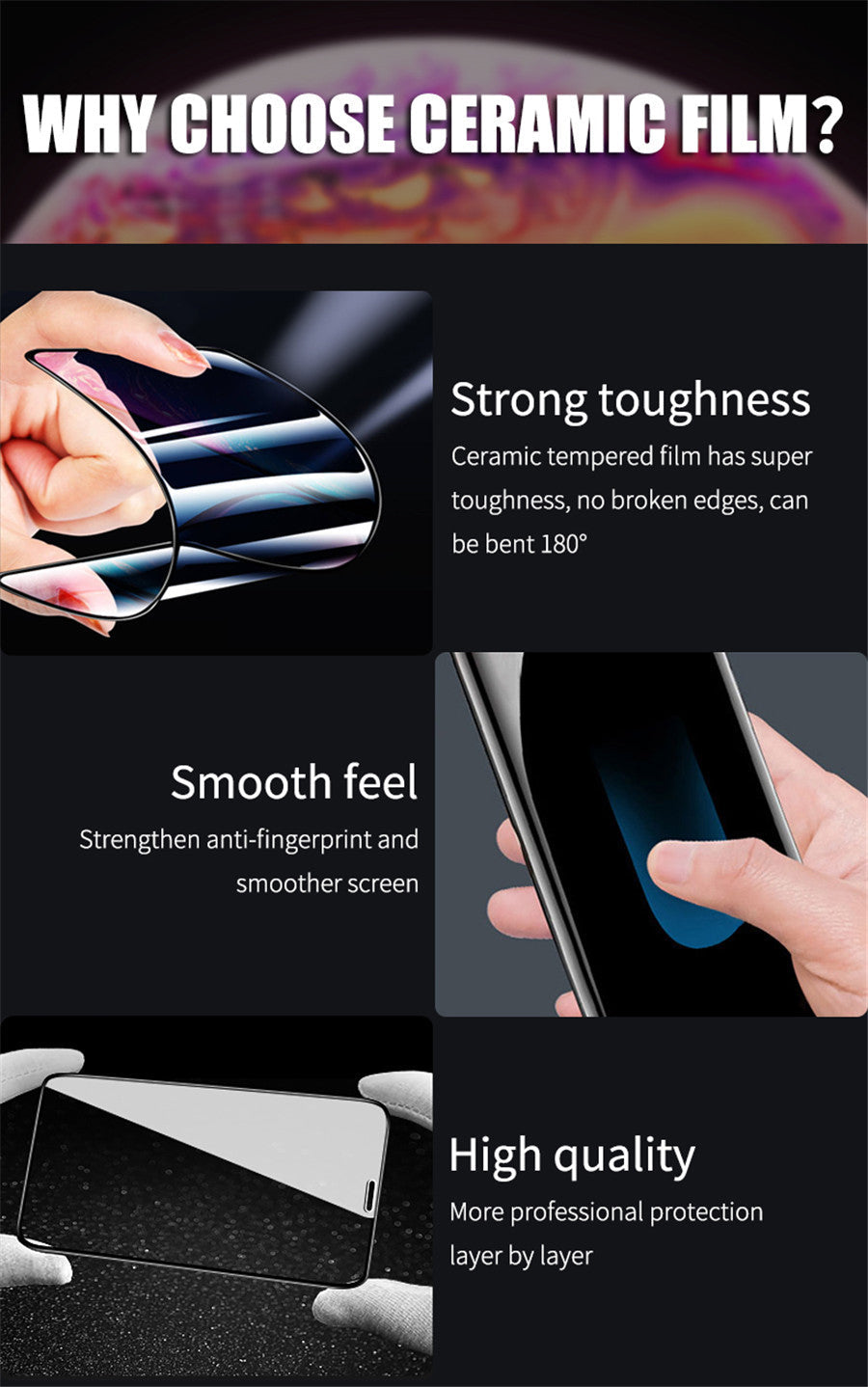 Ceramic Film Screen Protector for Samsung Galaxy A13