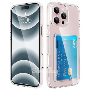 Clear Card case for iPhone 16 Pro Max