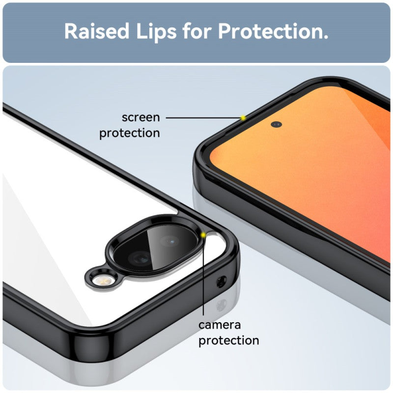 Transparent Clear Cover Case for Google Pixel 10a