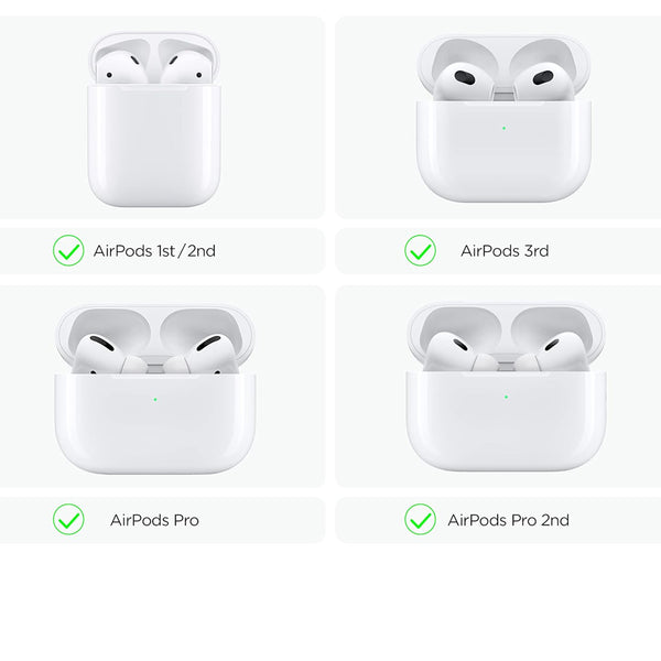 Ear Hooks for AirPods Pro 2nd gen, AirPods Pro & AirPods 3 & 2 & 1