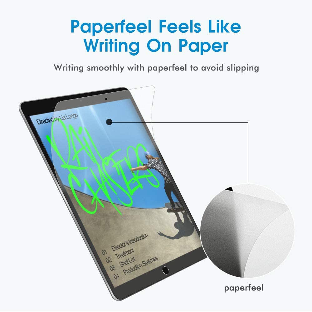 Paper Film Screen Protector for iPad 10.2" 2019 - 2021