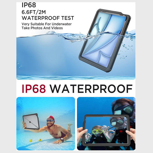 Waterproof Case for iPad Air 11" M2 (2024)