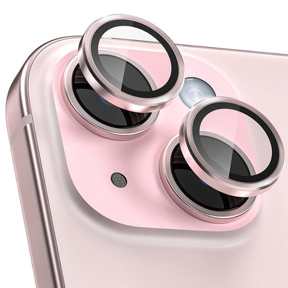Camera Lens Protector Alloy Frame for iPhone 15