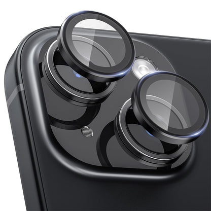 Camera Lens Protector Alloy Frame for iPhone 15