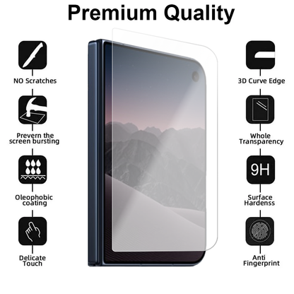 Front Cover Glass Screen Protector for iPhone Duo - Case Friendly