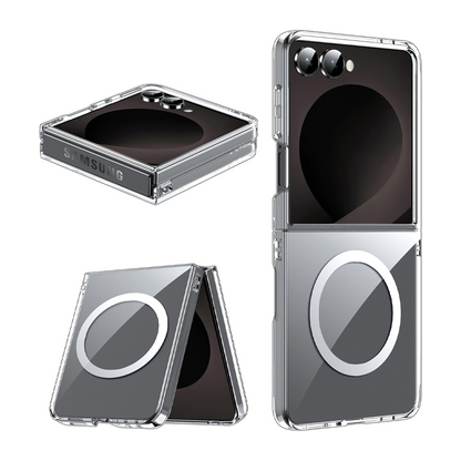 Clear Thin Magsafe Compatible Case for Samsung Galaxy Z Flip 8