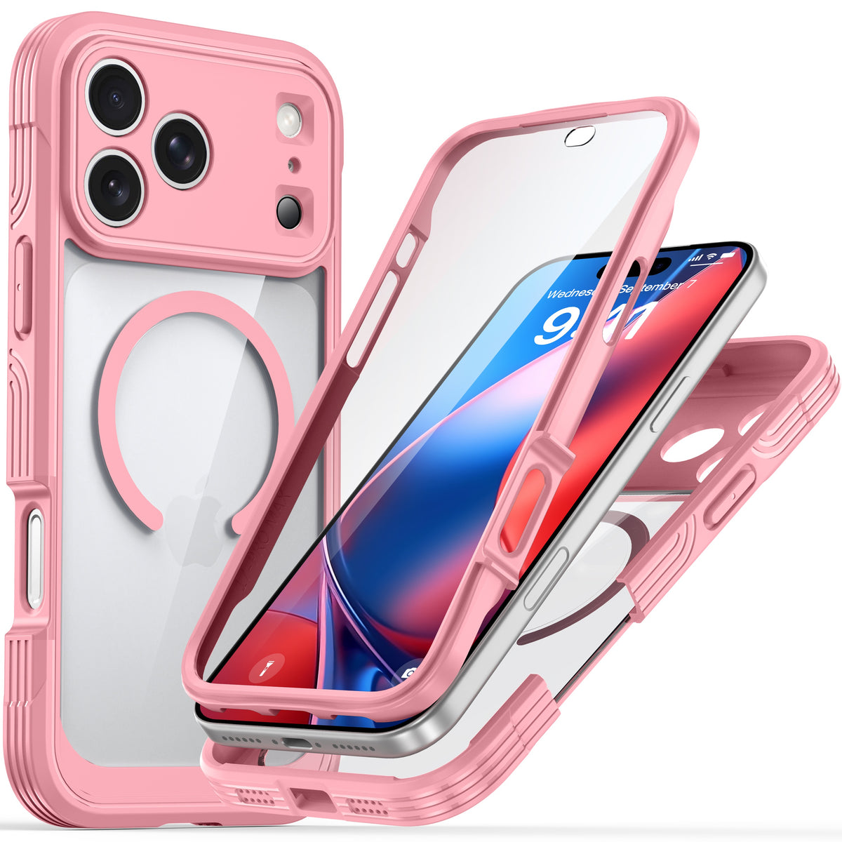 Heavy Duty 360 Magsafe Compatible Case for iPhone 18 Pro