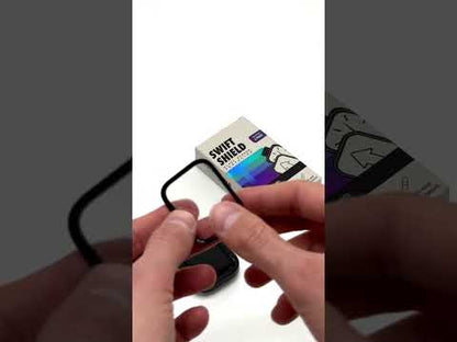 Apple Watch Series 11 (46mm) Glass Screen Protector Alignment Kit by SwiftShield (2 Pack - Black)