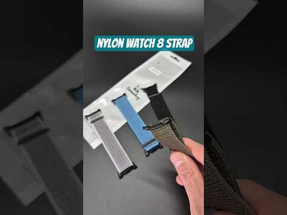 Nylon Velcro Strap for Samsung Galaxy Watch 8 (44mm)