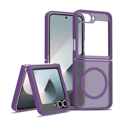 Magsafe Compatible Matte Case for Samsung Galaxy Z Flip 7 FE