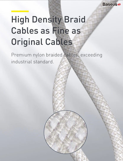 Baseus High-Density USB-C to Lightning cable 20W (2m)